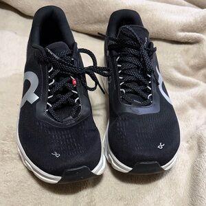 Black On Running Shoes